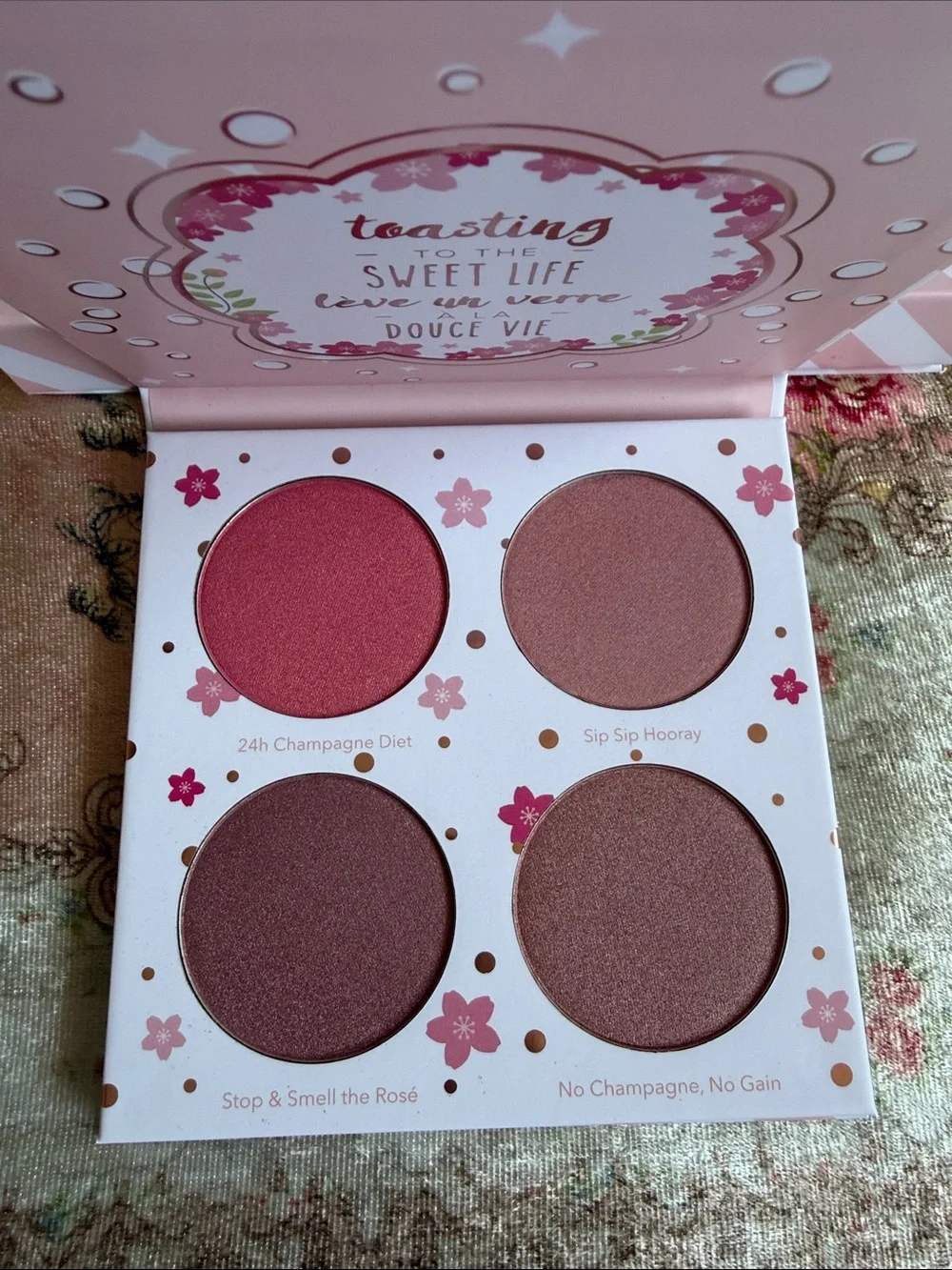 Beauty Bakerie|Blush Palette|Cotton Candy Champagne|NIB
